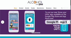 Desktop Screenshot of alcoholandyouni.com